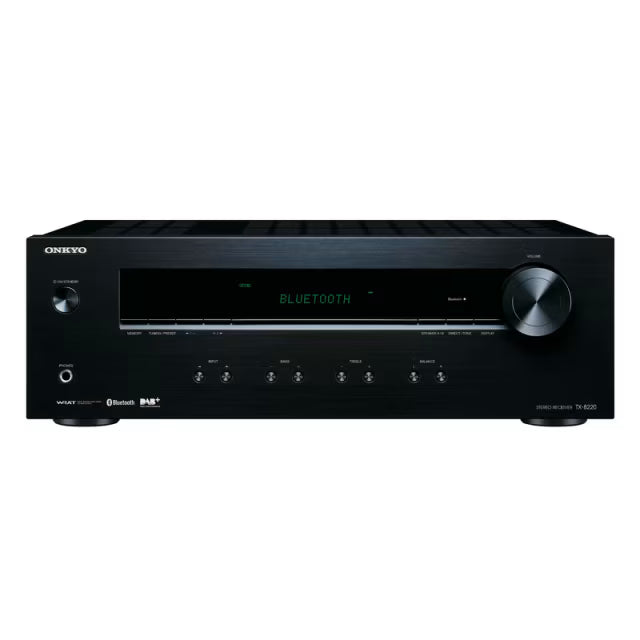 Onkyo TX-8220 musta stereovahvistin