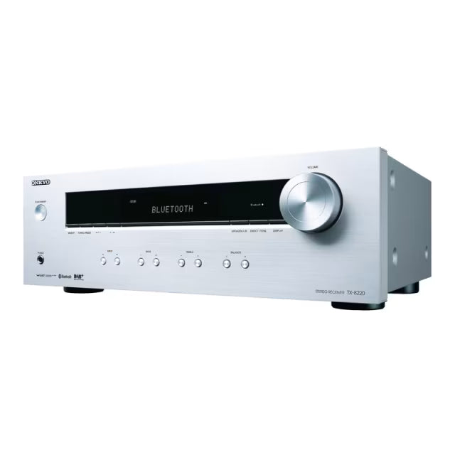Onkyo TX-8220 hopea stereovahvistin