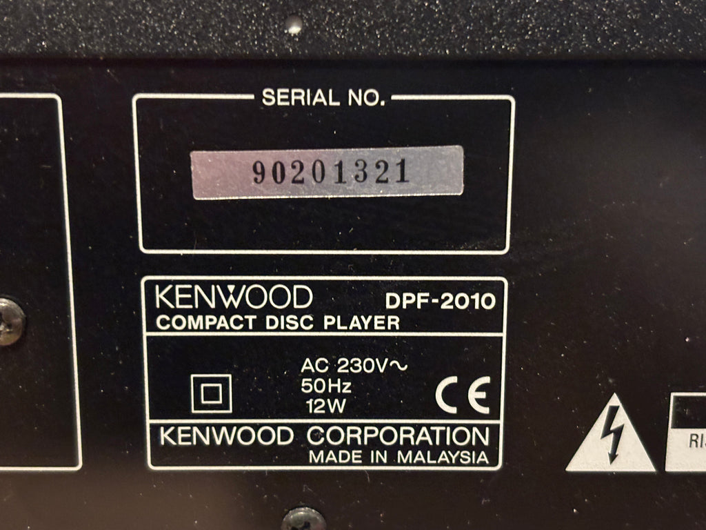 Kenwood DPF-2010 CD-soitin