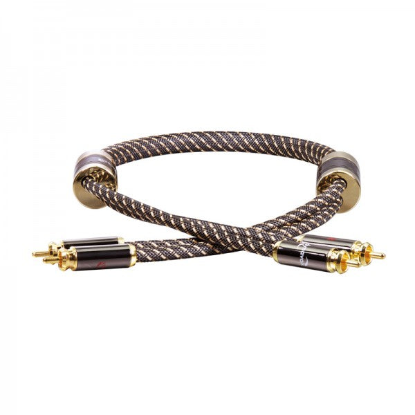 Dynavox Black Line RCA-kaapeli Stereo 1 m