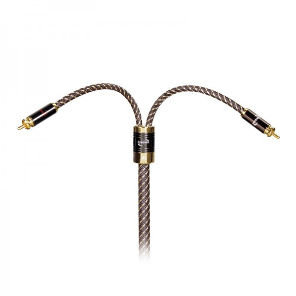 Dynavox Black Line RCA-kaapeli Stereo 0,6 m