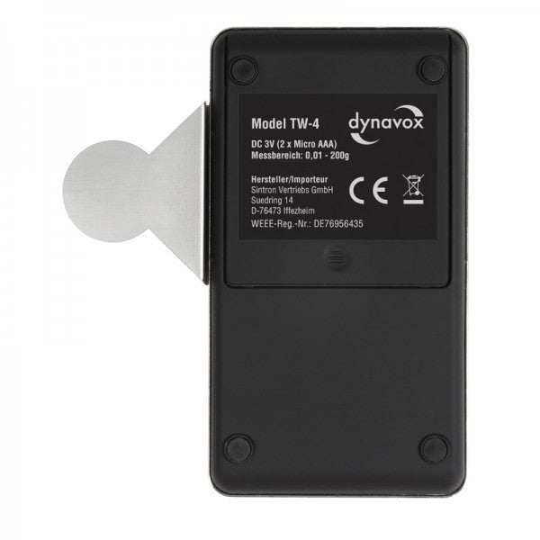 Dynavox elektroninen äänivarsivaaka TW-4